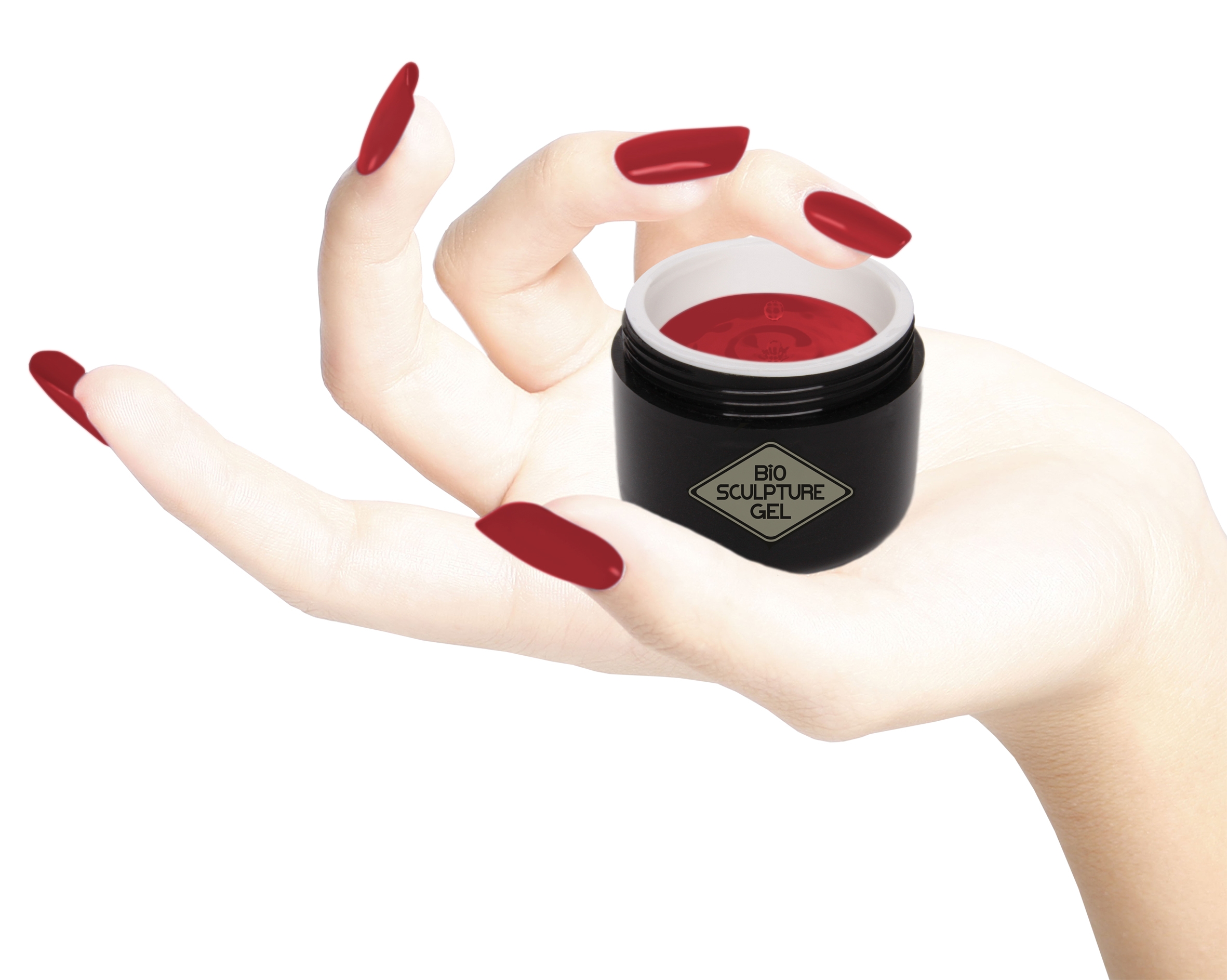 BioSculpture Hand´ÇóGel Pot Red Nails